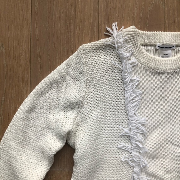 Club Monaco Martuska Fringe Sweater - Picture 2 of 14